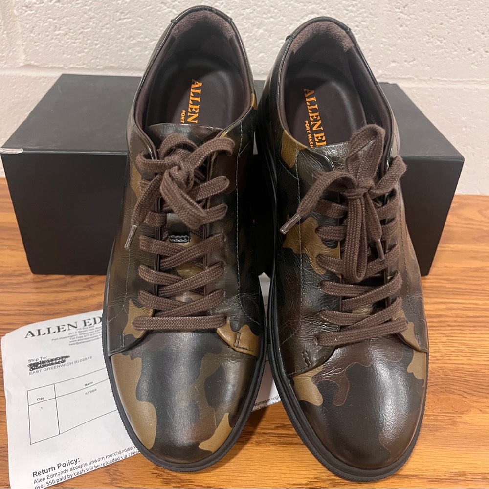 Allen Edmonds Canal Court sneakers BNWT